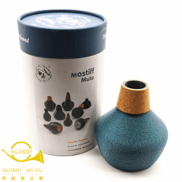 05 Trumpet - Harmon with Box - 藍綠 Niastiff Mute 弱音器 - 小號 Wah-wah / Harmon